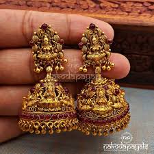 Gold Jhumkas